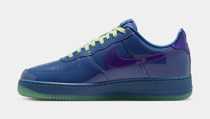 Air Force 1 Low Patent Mens Lifestyle Shoes (Mystic Navy/Grape Ice/Light Violet Ore)