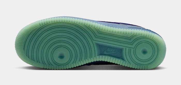 Air Force 1 Low Patent Mens Lifestyle Shoes (Mystic Navy/Grape Ice/Light Violet Ore)