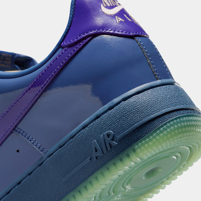 Air Force 1 Low Patent Mens Lifestyle Shoes (Mystic Navy/Grape Ice/Light Violet Ore)