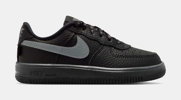 Air Force 1 Low Preschool Lifestyle Shoes (Black/Smoke Grey)