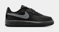 Air Force 1 Low Preschool Lifestyle Shoes (Black/Smoke Grey)