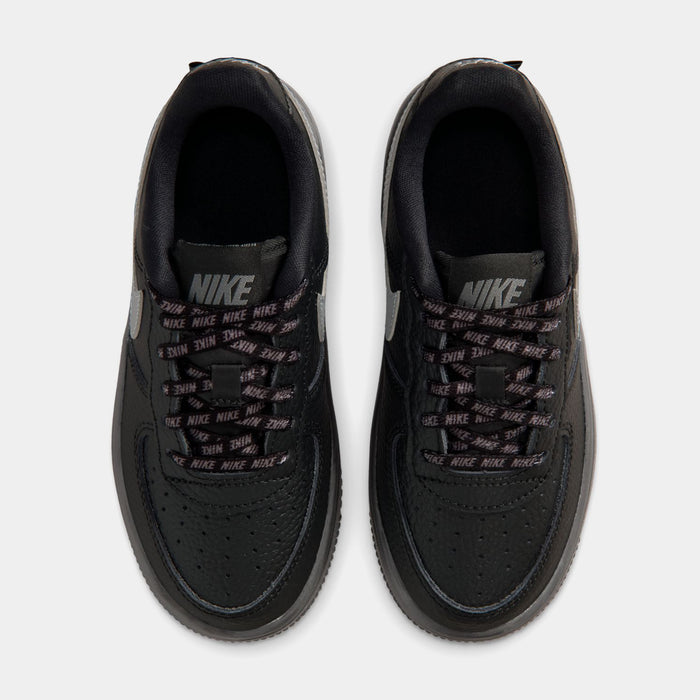 Air Force 1 Low Preschool Lifestyle Shoes (Black/Smoke Grey)