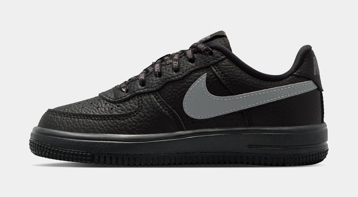 Air Force 1 Low Preschool Lifestyle Shoes (Black/Smoke Grey)