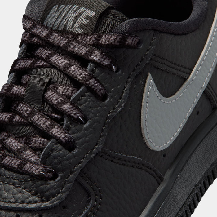 Air Force 1 Low Preschool Lifestyle Shoes (Black/Smoke Grey)