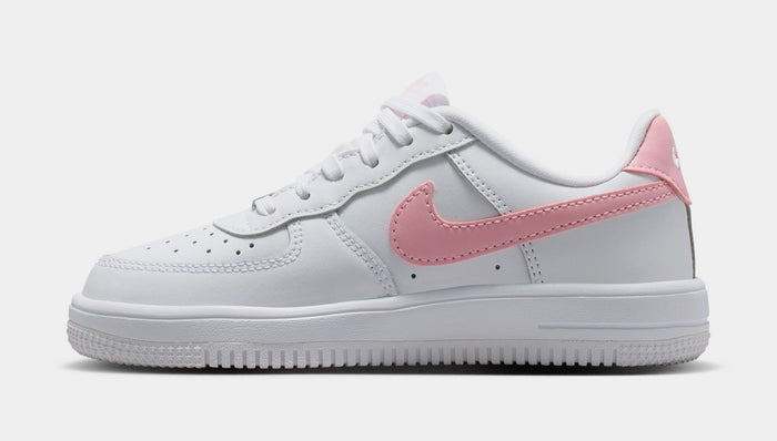 Air Force 1 Low Preschool Lifestyle Shoes (White/Pink)