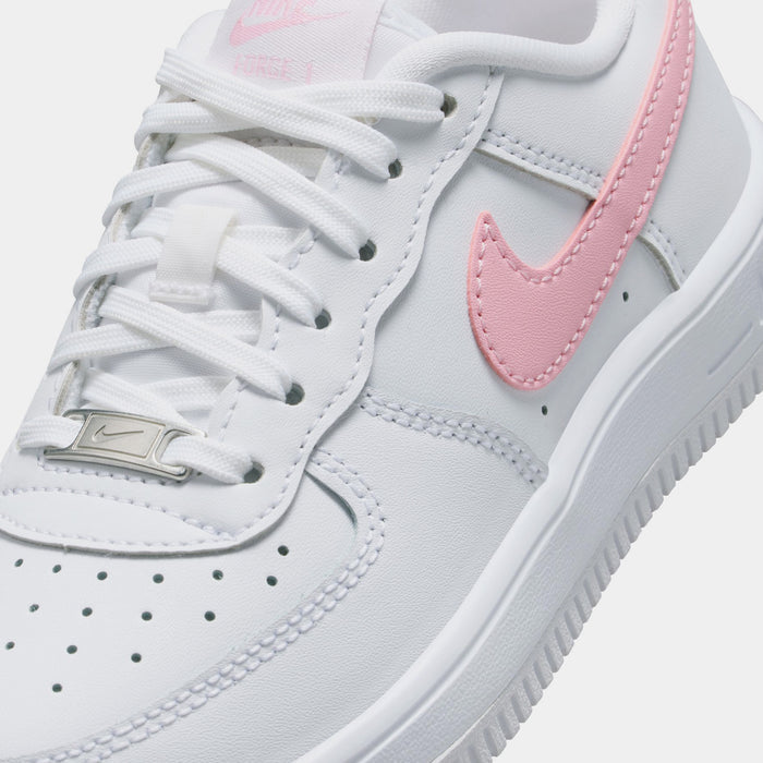 Air Force 1 Low Preschool Lifestyle Shoes (White/Pink)