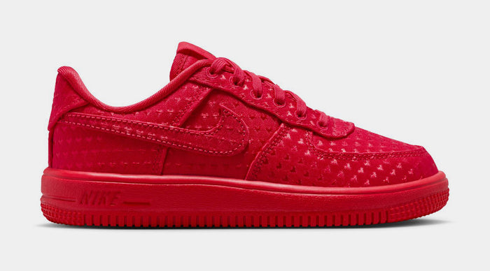 Air Force 1 Low Valentines Day Preschool Lifestyle Shoes (University Red/University Red/Black)