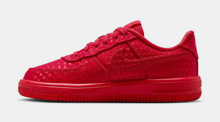 Air Force 1 Low Valentines Day Preschool Lifestyle Shoes (University Red/University Red/Black)