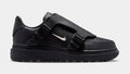 Air Force 1 Luxe Black Mens Lifestyle Shoes (Black/Anthracite/Metallic Silver)