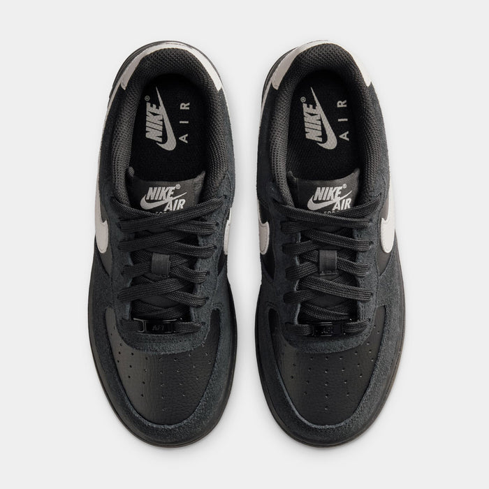 Air Force 1 LV8 2 Grade School Lifestyle Shoes (Black/Light Bone)