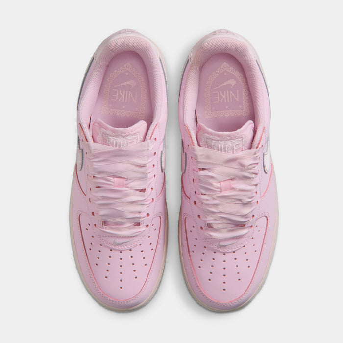 Air Force 1 Retro Premium Womens Lifestyle Shoes (Pink Foam/Pearl Pink)