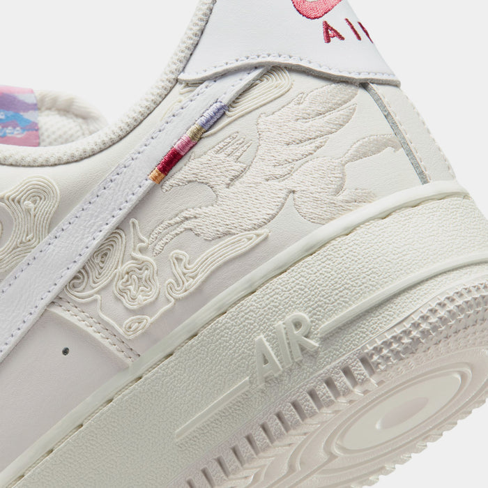 Air Force 1'07 Low Lunar New Year Mens Lifestyle Shoes (Phantom/Sail/White)