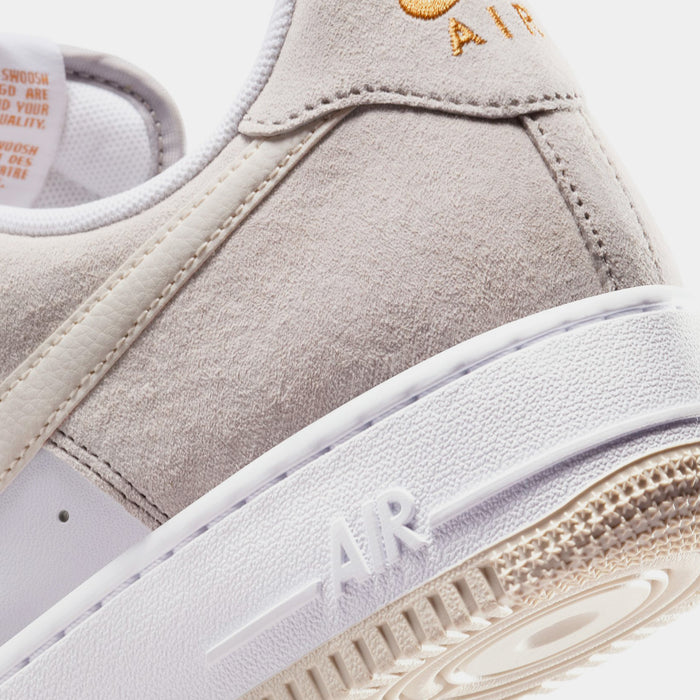 Air Force 1'07 Mens Lifestyle Shoes (College Grey/Light Orewood Brown/White)
