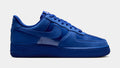Air Force Street 1 Womens Lifestyle Shoes (Old Royal/Metallic Silver)