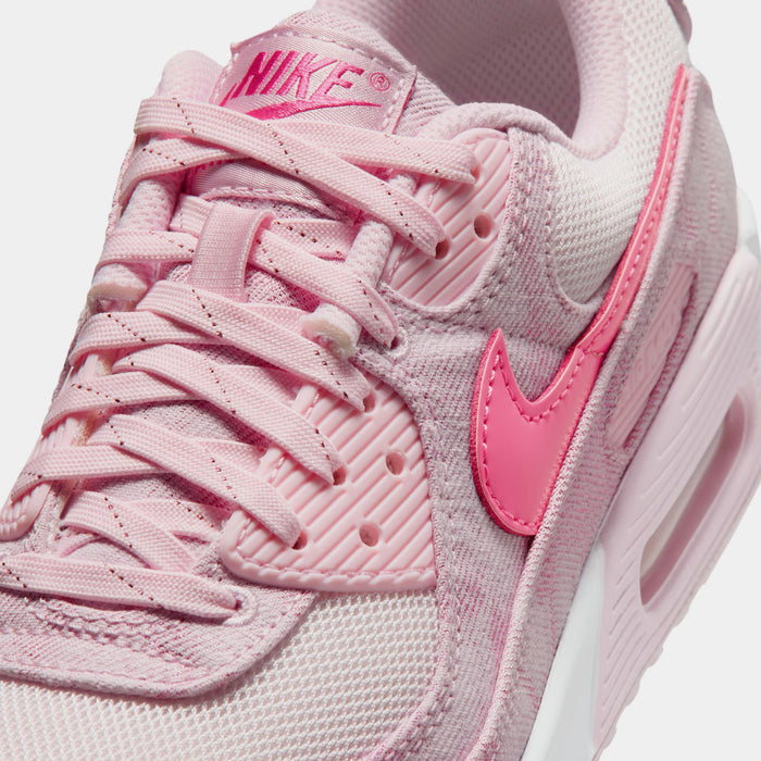 Air Max 90 Denim Womens Running Shoes (Pink Foam/Pinksicle/Pearl Pink/White)