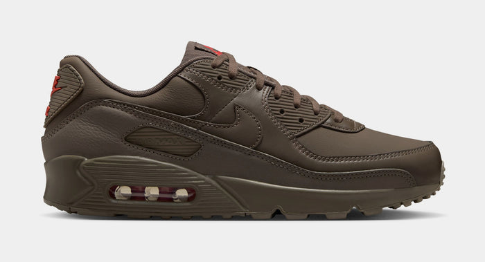 Air Max 90 Essential Plus Mens Lifestyle Shoes (Cave Stone/Cave Stone/Adobe)