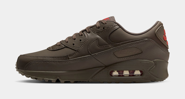 Air Max 90 Essential Plus Mens Lifestyle Shoes (Cave Stone/Cave Stone/Adobe)