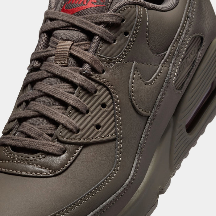 Air Max 90 Essential Plus Mens Lifestyle Shoes (Cave Stone/Cave Stone/Adobe)