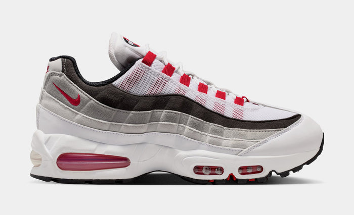 Air Max 95 Big Bubble Comet Red Mens Running Shoes (White/Comet Red/Nuetral Grey/Medium Grey/Black)