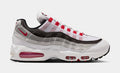 Air Max 95 Big Bubble Comet Red Mens Running Shoes (White/Comet Red/Nuetral Grey/Medium Grey/Black)