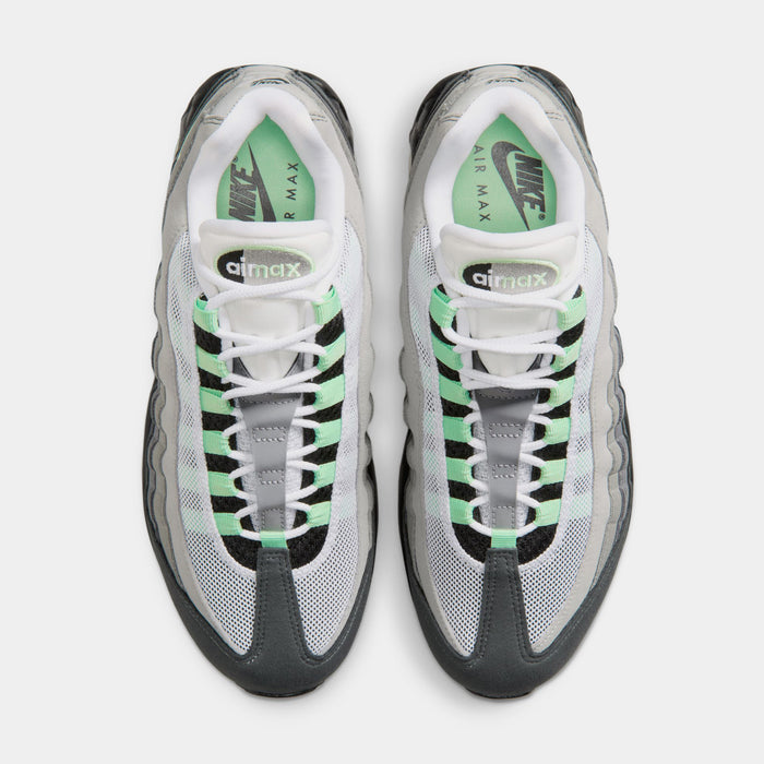 Air Max 95 Big Bubble Fresh Mint Womens Running Shoes (Black/Fresh Mint/White/Medium Grey)