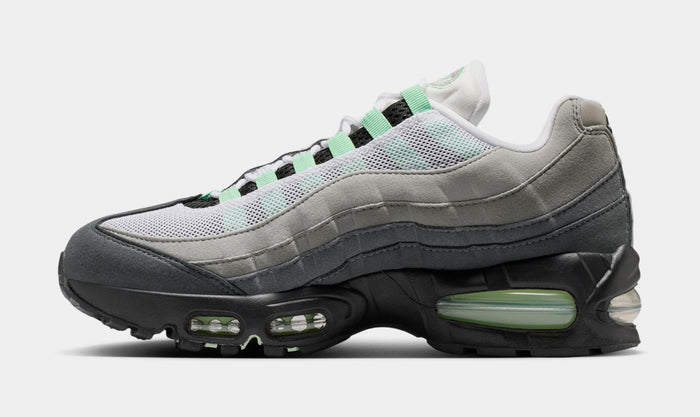 Air Max 95 Big Bubble Fresh Mint Womens Running Shoes (Black/Fresh Mint/White/Medium Grey)