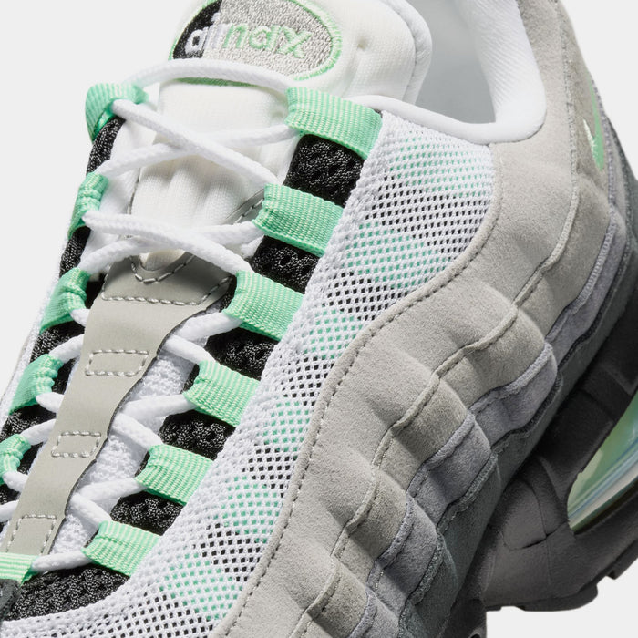 Air Max 95 Big Bubble Fresh Mint Womens Running Shoes (Black/Fresh Mint/White/Medium Grey)