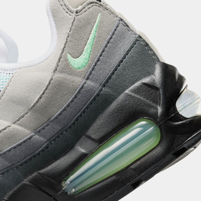 Air Max 95 Big Bubble Fresh Mint Womens Running Shoes (Black/Fresh Mint/White/Medium Grey)