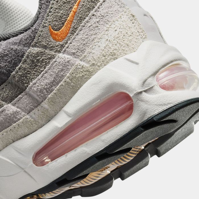 Air Max 95 Big Bubble Multi-Color Mens Lifestyle Shoes (Hyper Turquoise/Volt/Solar Red) Free Shipping