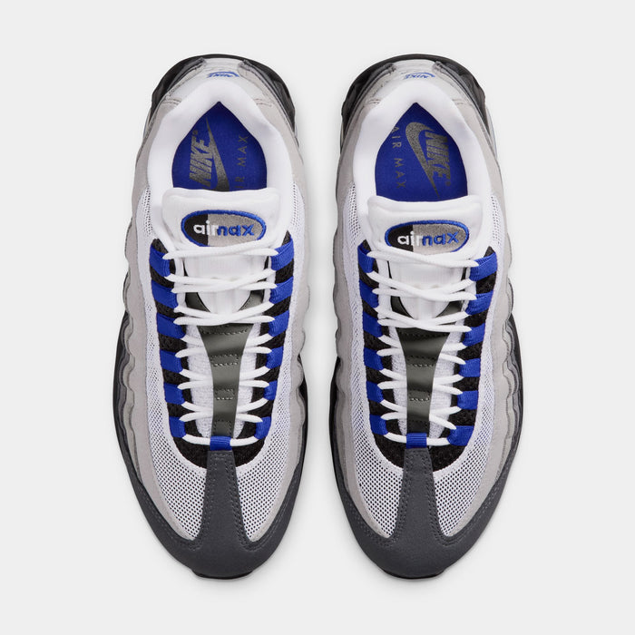 Air Max 95 Big Bubble Old Royal Womens Running Shoes (Black/White/Medium Grey/Old Royal)