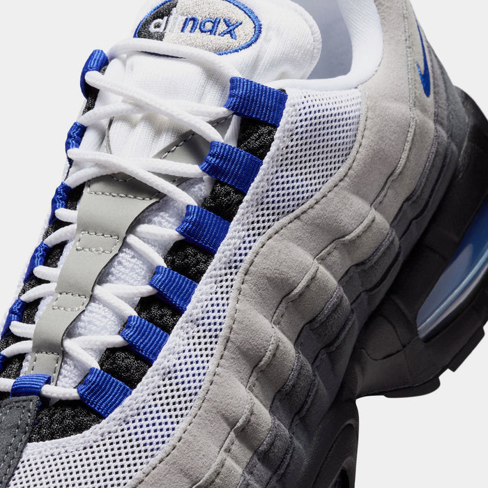 Air Max 95 Big Bubble Old Royal Womens Running Shoes (Black/White/Medium Grey/Old Royal)