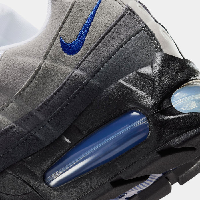 Air Max 95 Big Bubble Old Royal Womens Running Shoes (Black/White/Medium Grey/Old Royal)