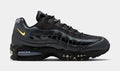 Air Max 95 Big Bubble Total 90 Mens Running Shoes ( Black/University Gold/Metallic Silver/White)
