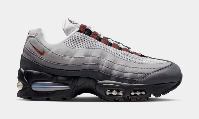 Air Max 95 Big Bubble Womens Running Shoes (Black/Fauna Brown/White/Medium Grey)