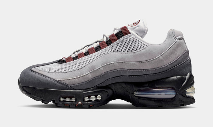 Air Max 95 Big Bubble Womens Running Shoes (Black/Fauna Brown/White/Medium Grey)