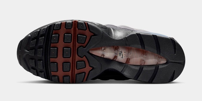 Air Max 95 Big Bubble Womens Running Shoes (Black/Fauna Brown/White/Medium Grey)