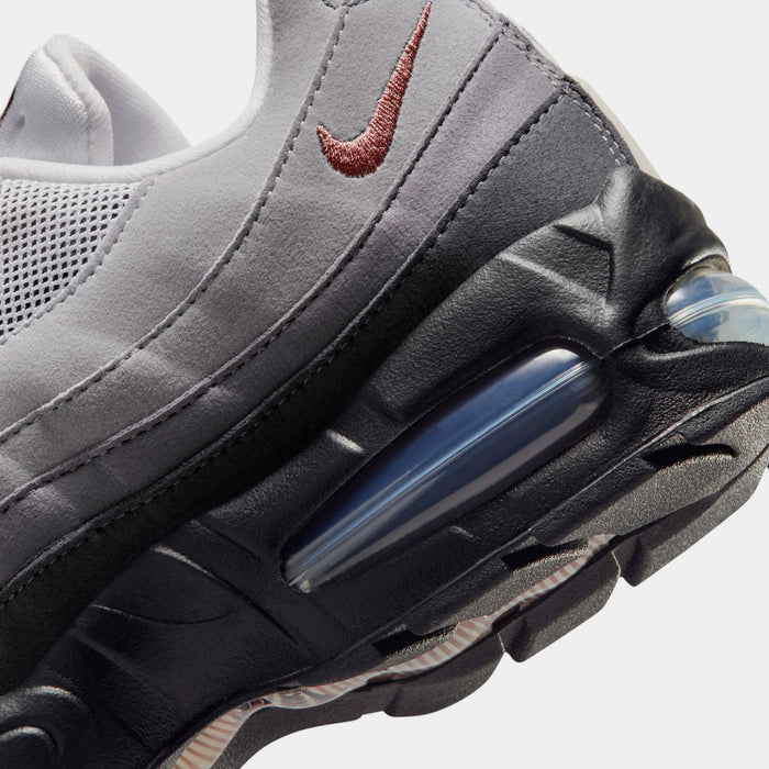 Air Max 95 Big Bubble Womens Running Shoes (Black/Fauna Brown/White/Medium Grey)