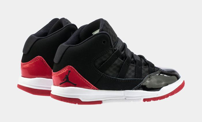 Air Jordan Max Aura Preschool Lifestyle Shoe (Black/Black)