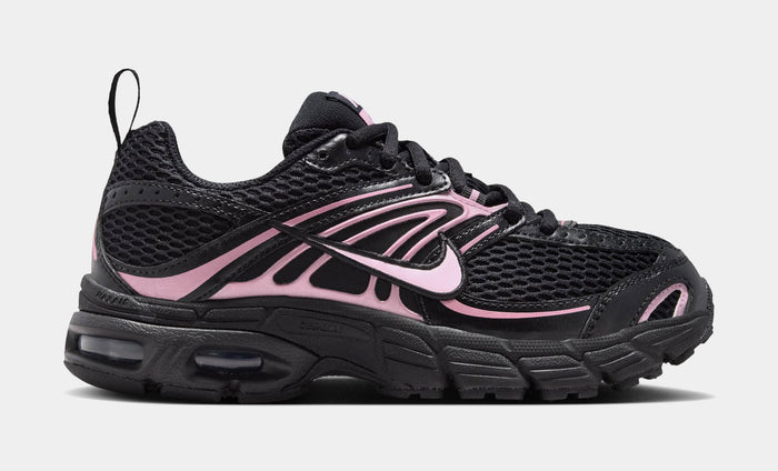 Air Max Moto 2K Grade School Running Shoes (Black/Pink Foam/Pink Rise)