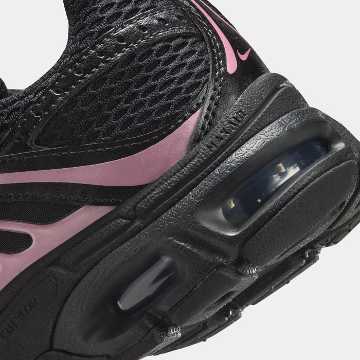 Air Max Moto 2K Grade School Running Shoes (Black/Pink Foam/Pink Rise)