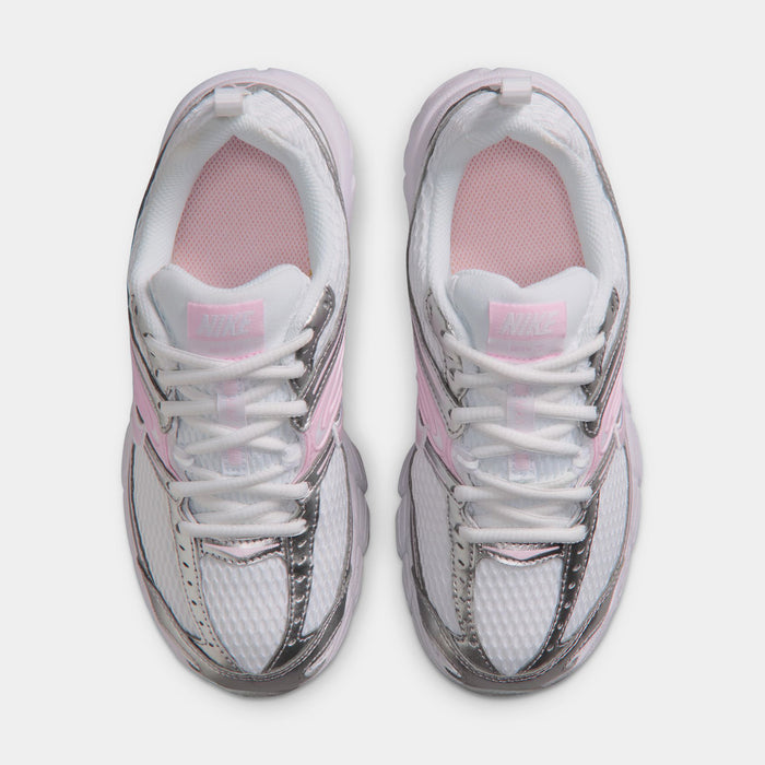Air Max Moto 2K Grade School Running Shoes (White/Pink Foam/Pure Platinum)