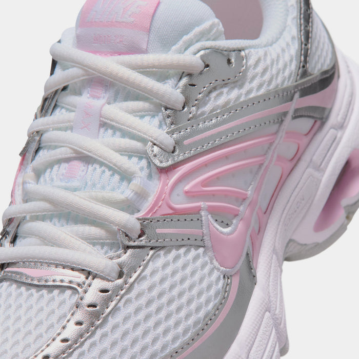 Air Max Moto 2K Grade School Running Shoes (White/Pink Foam/Pure Platinum)