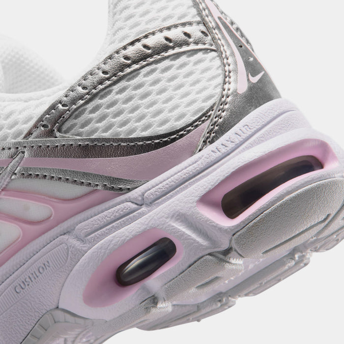 Air Max Moto 2K Grade School Running Shoes (White/Pink Foam/Pure Platinum)