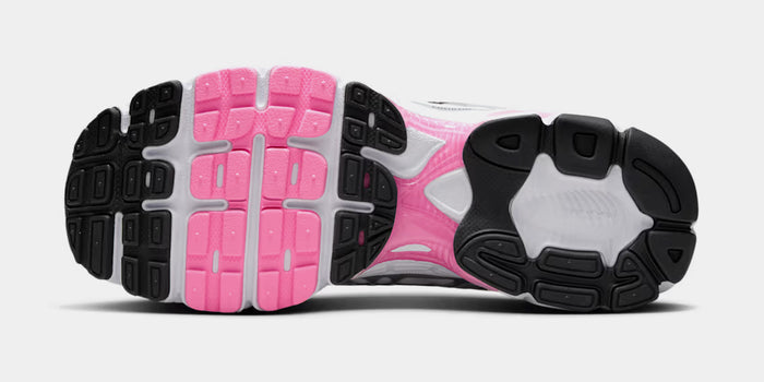 Air Max Moto 2K Reflective Accents Womens Running Shoes (White/Metallic Silver/Black/Pink Spell)