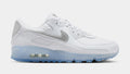 Air Max Terrascape 90 Mens Running Shoes (White/Chrome/Blue Tint/Pure Platinum)