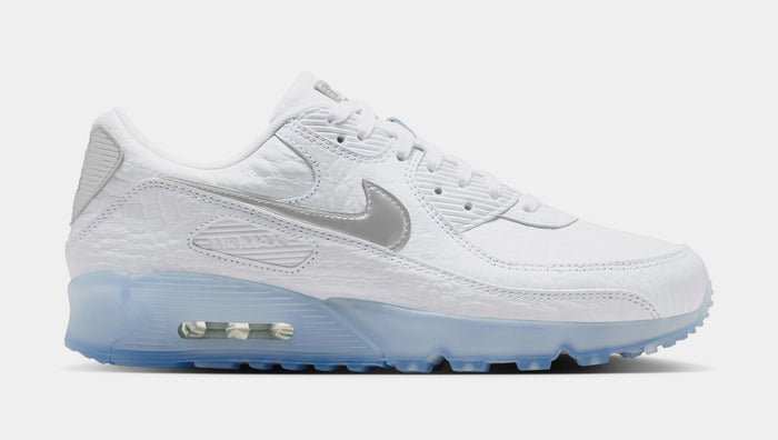 Air Max Terrascape 90 Mens Running Shoes (White/Chrome/Blue Tint/Pure Platinum)