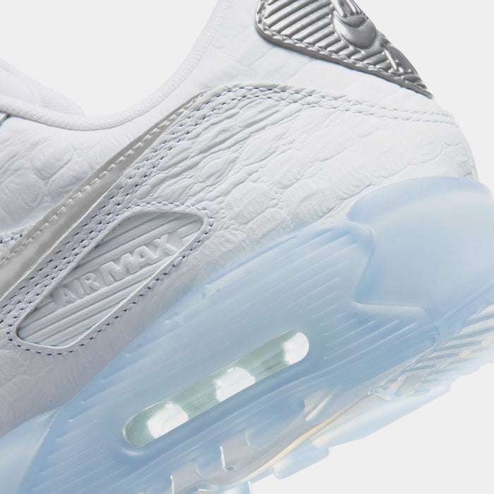 Air Max Terrascape 90 Mens Running Shoes (White/Chrome/Blue Tint/Pure Platinum)