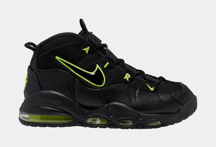 Air Max Uptempo 95 Black Volt  Mens Basketball Shoes (Black/Volt)