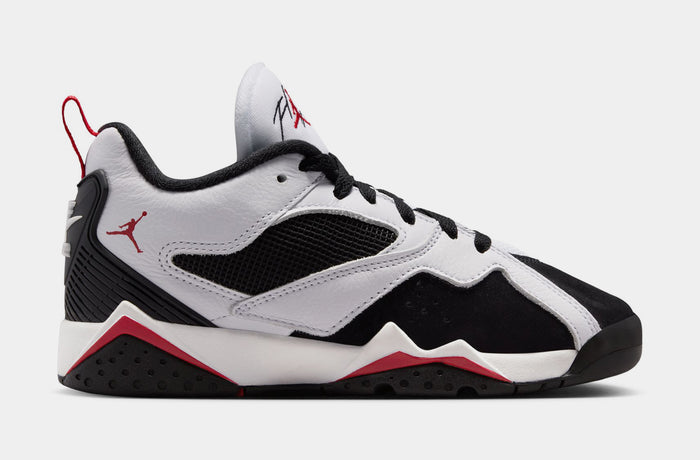 Air Jordan MVP 92 Grade School Basketball Shoes (White/Gym Red/Black)