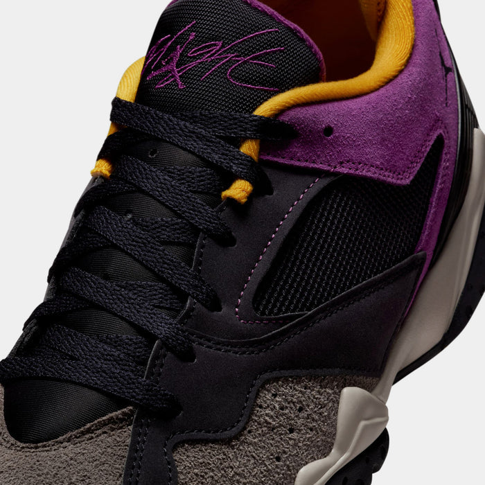 Air Jordan MVP 92 Mens Lifestyle Shoes (Oil Grey/Cave Stone/Dark Sulphur/Viotech)